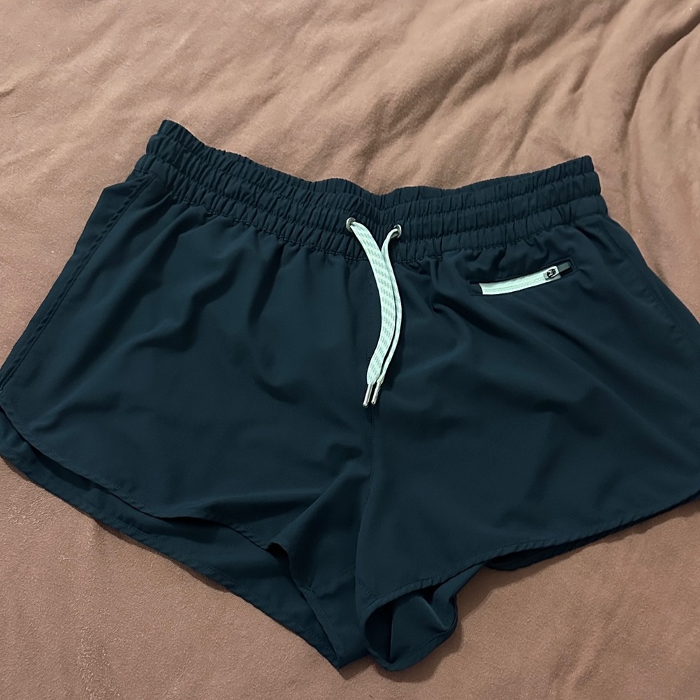 Vuori Women's Navy Athletic Shorts